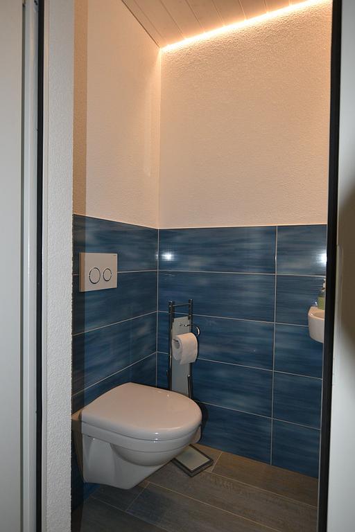 Toilette mit Täferdecke Gassmann-Innenausbau Bäretswil